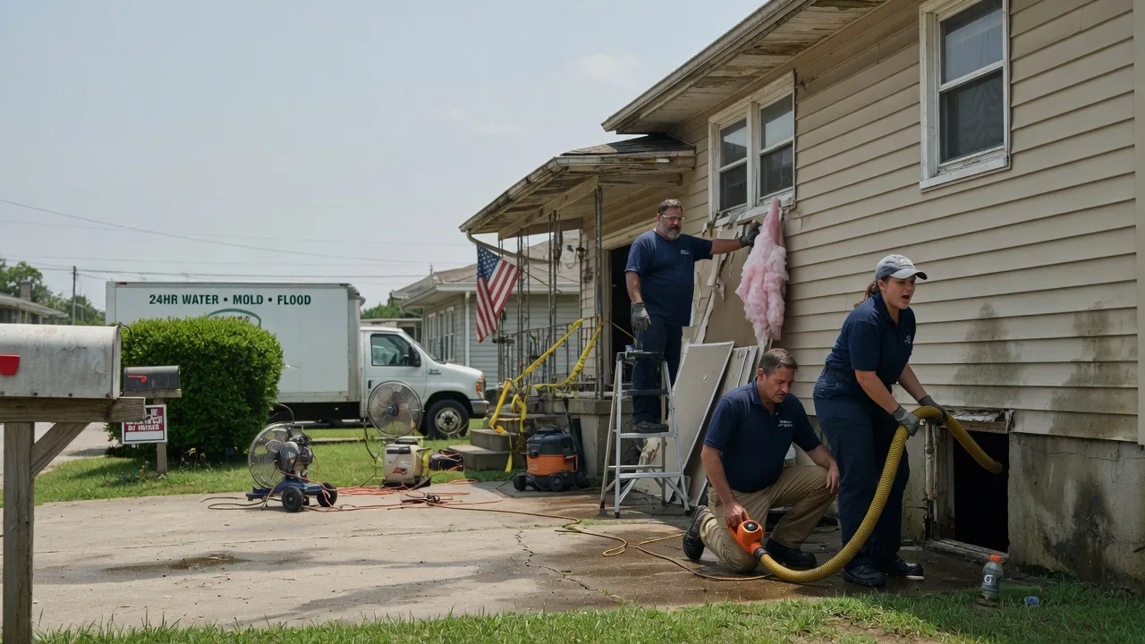 Water Damage Repair in New Summerfield, TX near me